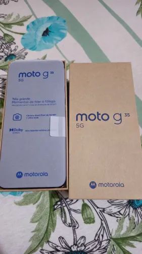 Vendo moto g 35 novo