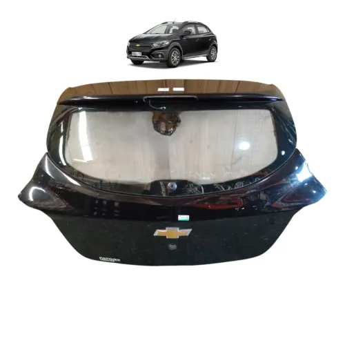 Tampa Traseira Porta Malas Gm Onix 2017 2018 2019 Zerada Preto
