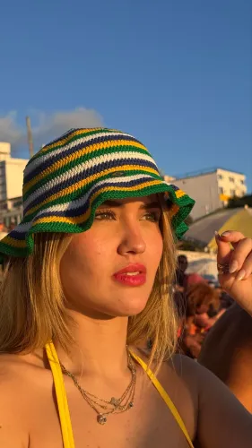 Chapéu bucket crochê
