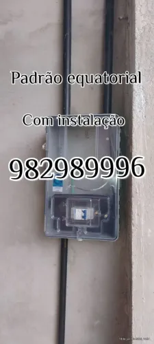 Caixa padrão equatorial 110v e 220v instalação imediata orçamento grátis ?