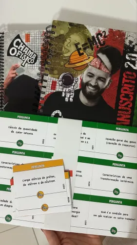 Kit Chama o Físico Original Completo + Flashcards ENEM