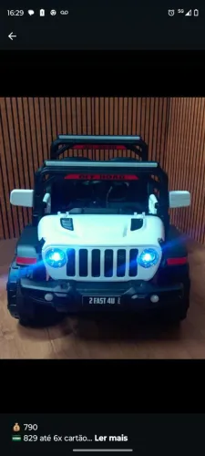 Carinho elétrico 