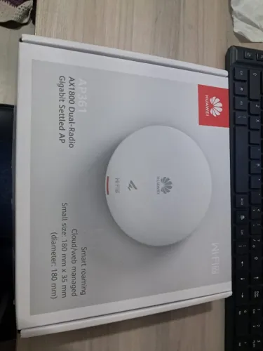 Ponto de Acesso Huawei AP361, Wi-Fi 6, Dual Band, Branco, AP361