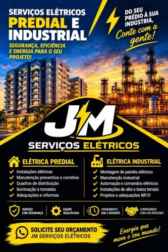 ? JM SERVIÇOS ELÉTRICOS - SOLUÇÕES ELÉTRICAS PREDIAIS E INDUSTRIAIS