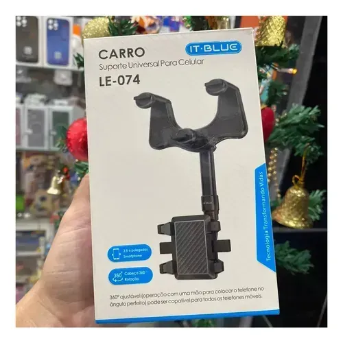 Suporte Universal para Celular para Retrovisor