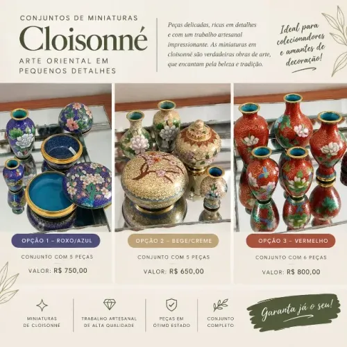 Vendo Itens de decoração em excelente estado de Conservação.