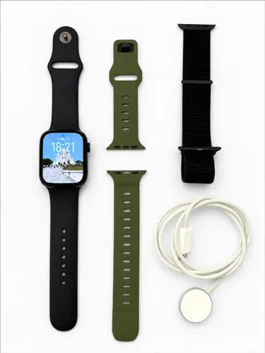 Apple Watch Series 8 GPS 45 mm em alumínio preto
