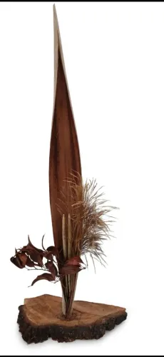 Peça artesanal rústica para decoração