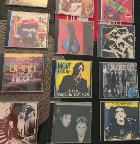 CD Rock lou reed, uriah, Police só os top valorizados  