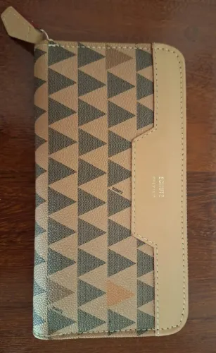 Carteira Schutz feminina bege