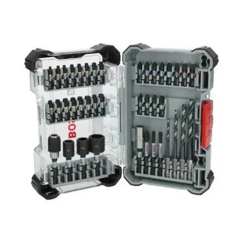 Bosch Kit De Bits Pro Impact E Brocas Para Metal Com 40 Peças