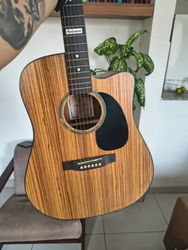 Violão Giannini performance zebra wood
