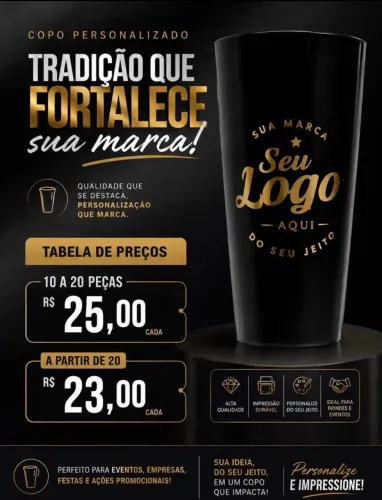 Copo personalizado