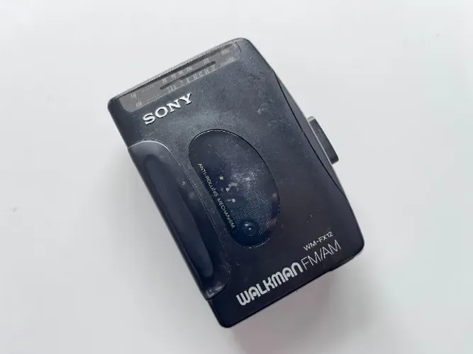 Toca Fita Sony WM-FX12 funcionando!