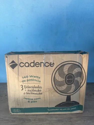 Ventilador de Mesa Cadence 40cm 140W Turbo Novo - Oferta