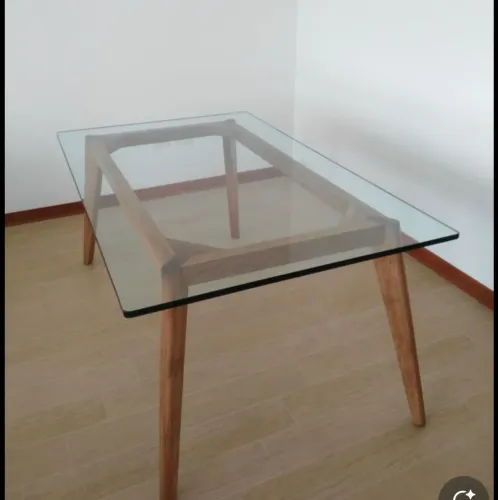 mesa de vidro