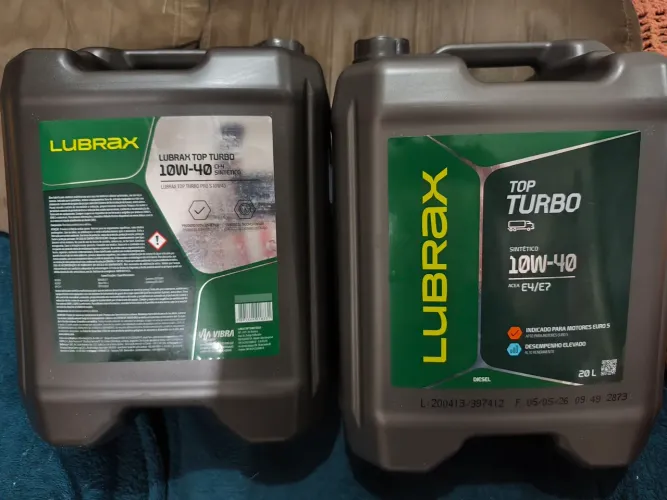 ÓLEO PARA CAMINHÃO VEÍCULOS PESADOS LUBRAX TOP TURBO SINTÉTICO 10W-40...LACRADO...