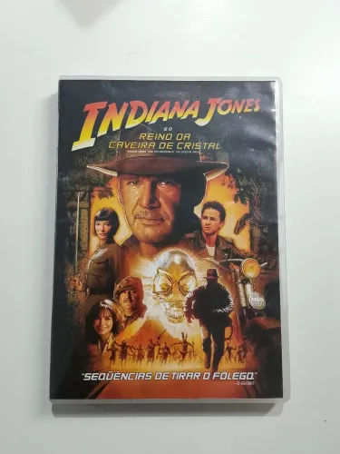 DVD Indiana Jones e o reino da caveira de cristal