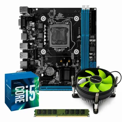 Kit Intel Core i5 4590 / 16Gb Ram (2x8) / Placa Mãe H81