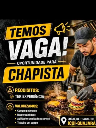 Estamos precisando de chapista