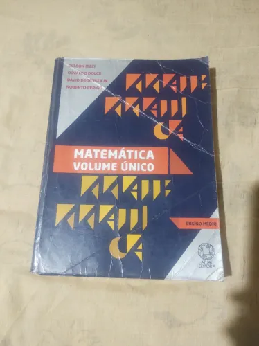 Iezzi Matemática volume único 