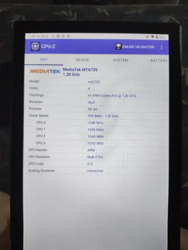 Vendo tablet