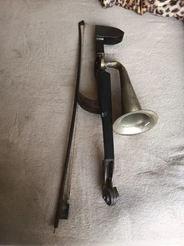 RARÍSSIMO ! Violino Stroh fonográfico com busina original - Antiguidade Nobre