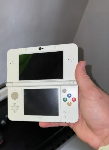 Console N3ds Branco - Desb.Luma3ds TELAS lPS