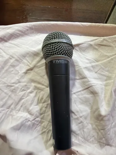 Microfone TM 58 mais cabo Santo Ângelo 