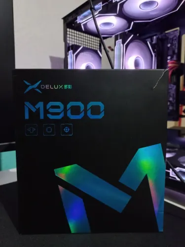 Mouse Gamer Delux M900 - 16000 DPI | 7 Botões | Leve | Novo na Caixa