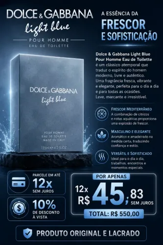 PERFUME IMPORTADO DOLCE&GABBANA