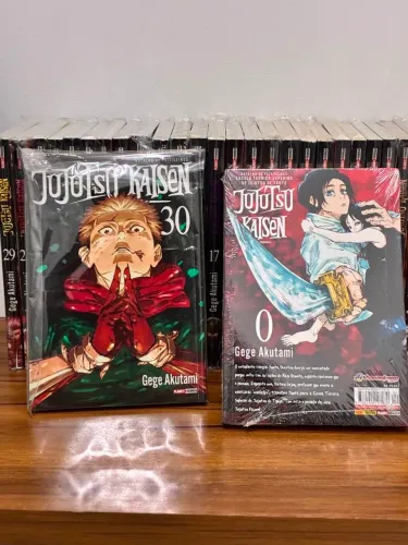 Mangás Panini Jujutsu Kaisen (COLEÇÃO COMPLETA - 0 AO 30)
