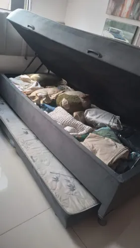 Bicama bau solteiro 