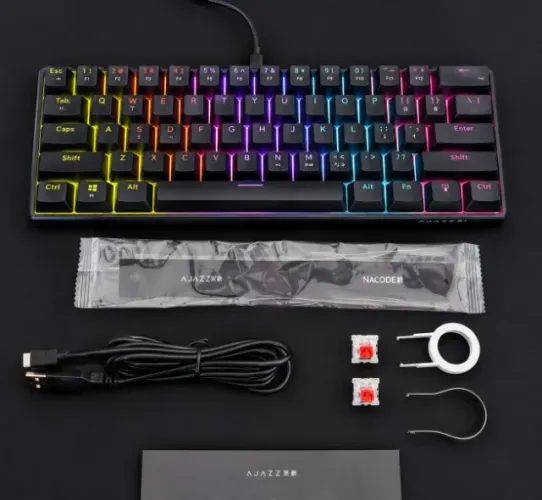 Teclado Mecânico 60% ? Novo, Lacrado