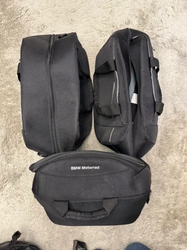 Kit 3 Bolsa Mala Interna Para Bau Original Lateral Bmw RT 1200