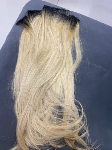 Mega Hair loiro brasileiro do Sul 