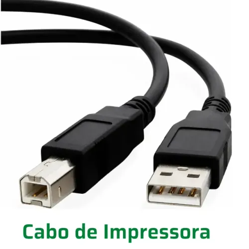 Cabo USB para impressora
