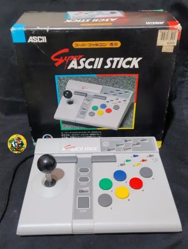 Controle Arcade Super ASCII Stick Super Famicom/ Nintendo