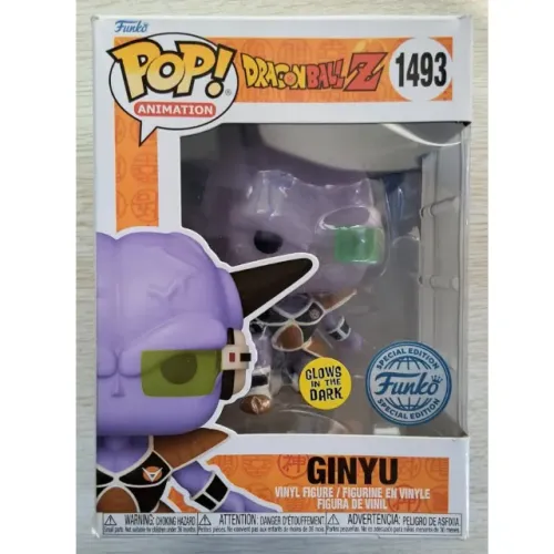 Funko Pop Ginyu #1493 Dragon Ball Z Glow Special Edition