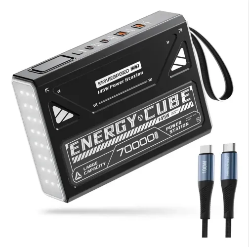 Power Bank Movespeed Z70Promax 70.000mAh Energy Cube Starlink