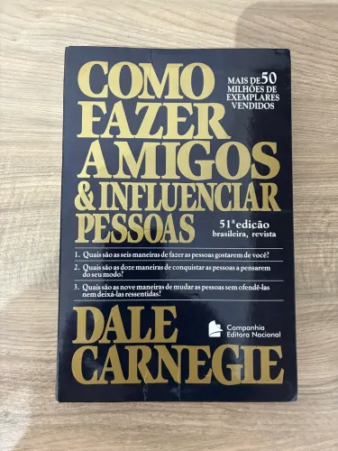 Livro ?Como Fazer Amigos & Influenciar Pessoas? 51a edição
