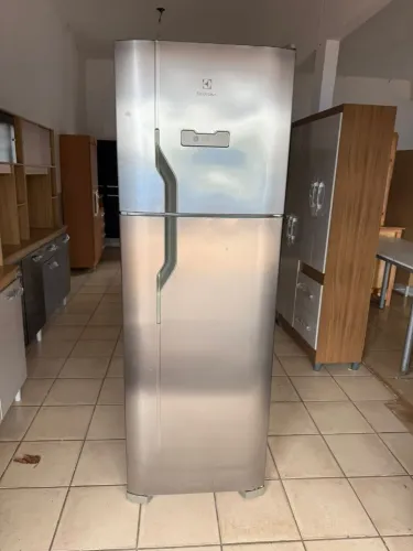 Para entregar hoje barato geladeira inox dou garantia