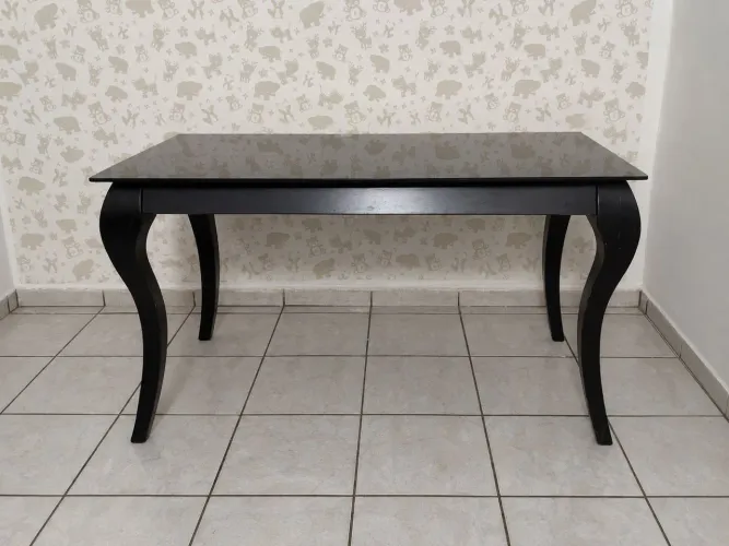 Mesa tampo de Vidro