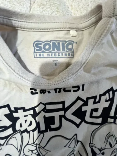 Camisas Sonic 