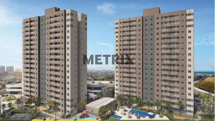 Apartamento com 2 dormitórios à venda, 48 m² por R$ 462.000,00 - Praia do Futuro - Fortale