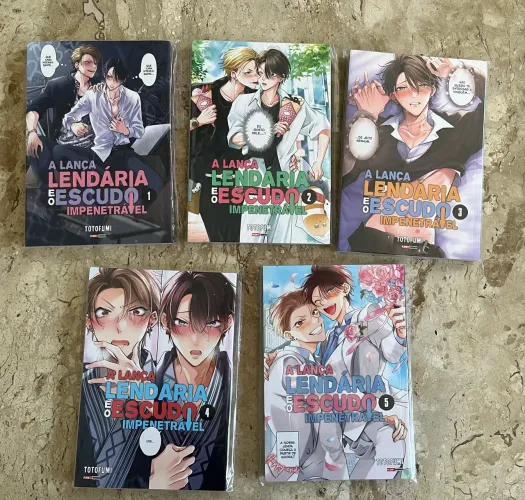 A lança lendária e o escudo impenetrável mangá completo