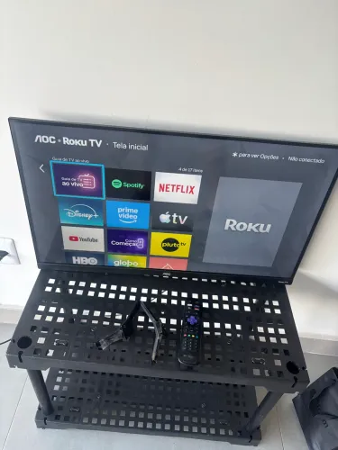 Smart TV Aoc 32 Polegadas Full HD Led | Completa com pezinho
