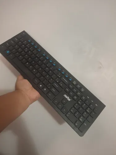 Teclado sem fio feasso fatc-30 slim