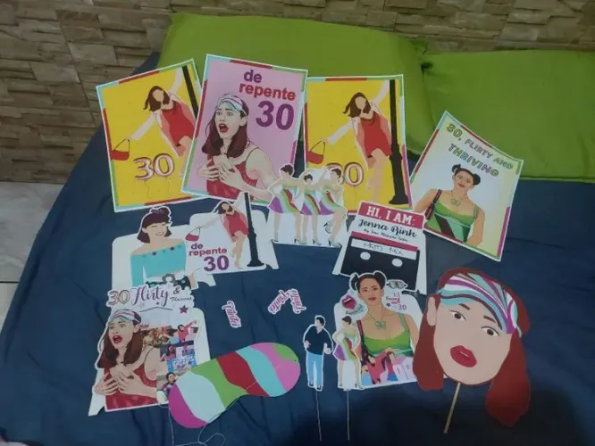 Kit de Decoração para Festa Temática ? De Repente 30