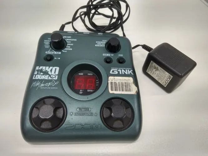Pedaleira Multiefeitos Zoom G1k Kiko Loureiro